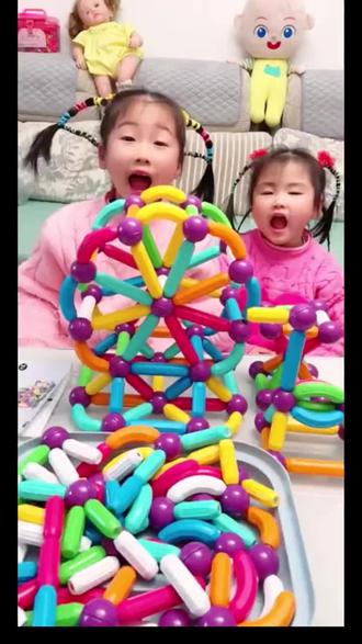 益智玩具磁铁积木拼装