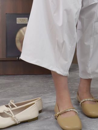 法式软底玛丽珍鞋女2025新款夏季晚晚风温柔鞋配裙子平跟浅口单鞋