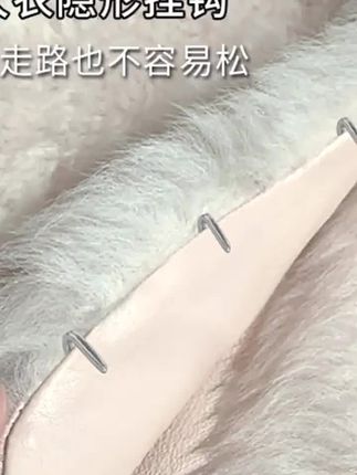 金属暗扣貂皮大衣扣子皮草外套对扣搭扣女隐形风纪扣衣服装饰纽扣#纽扣#纽扣推荐#家用纽扣#扣子#扣子推荐