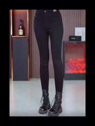 秋冬时尚小脚裤,显瘦显高保暖显瘦,高腰弹力,时尚修身!