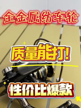 纺车轮全金属线杯远投专用路亚轮路滑海钓矶竿渔轮鱼线轮子