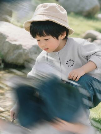 男宝宝外套秋季户外开衫外套,时尚百搭,时尚又保暖!
