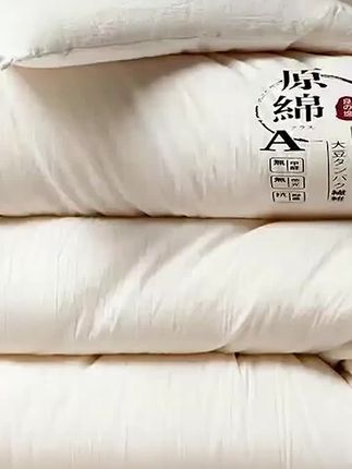 #郝邵文 推荐 #被子 #棉被 #被芯 #被子冬被 大豆被jz纤维被子贴身加厚冬被春秋四季棉被学生宿舍单人被褥被芯