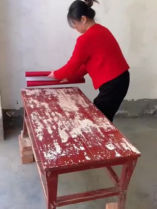 厨房防水防油木纹贴纸仿木加厚自粘灶台耐高温墙面仿真原木色