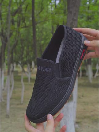穿它太舒服了啊,干爽透气、不捂脚,无论踩油门、踩刹车啊脚感特别好!#男鞋 #休闲鞋 #防滑耐磨 #好穿不累脚