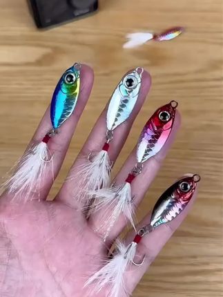 担心打龟?试试这款铁板,体积小适口性好大鱼小鱼都敢追着咬#路亚铁板#飘落铁板#路亚翘嘴#路亚鳡鱼#路亚假饵