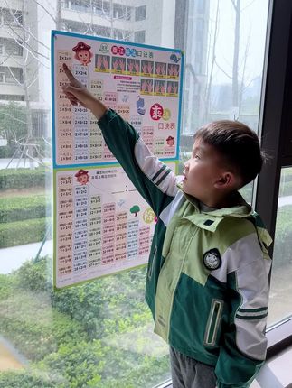 二年级就要学习乘法了,给孩子提前准备这张乘法口诀表可以提前背一背,打好数学的基础#九九乘法表 #乘法口诀