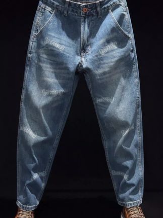 秋季新男士锥形小直筒牛仔裤,舒适百搭#男士牛仔裤#秋季新品