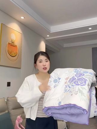 秋冬天到了,你需要一床这样的大豆被,舒适保暖透气又亲肤!
