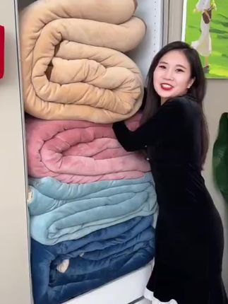 【俞兆林品牌】冬季加厚牛奶绒冬被,双面加绒,保暖加倍,冬天再也不用怕冷了#被子#牛奶绒被#保暖神器