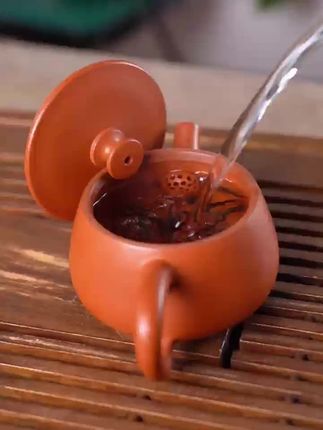 品尝香浓茶味,享受人生 #茶器之美 #以壶会友 #今天你喝茶了吗 #全手工制作 #召唤茶友