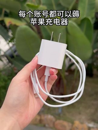 一个账号限领一次,朋友们抓紧薅#苹果充电器 #苹果快充