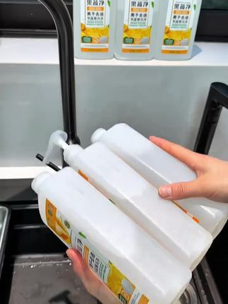 这款洗洁精洗碗机也太好用了吧!家里干净多了!一桶才几块钱!