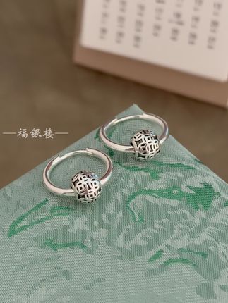 我也不想心动啊,但是他给我买了时来运转耳环诶!#耳环 #时来运转 #精致饰品高级感