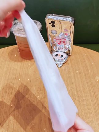 【苹果/华为/vivo/oppo/小米】高级银布布小富婆手机壳防摔女款