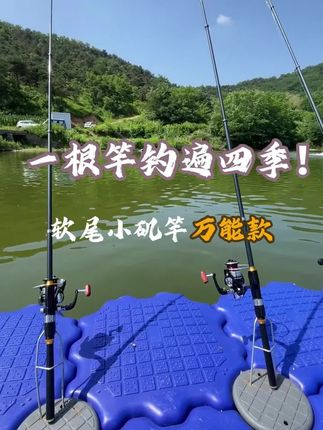 2025新款软尾小矶钓竿筏竿软尾岸抛桥钓筏竿套装全套软尾鲫鱼黄辣丁抛竿小海竿套装全套