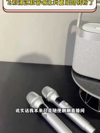 omg!这款蓝牙音箱太好用了,唱歌变KTV,K歌不用愁!