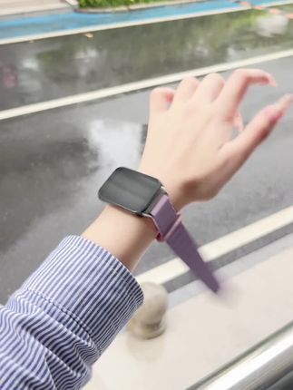 适用小米手环9Pro表带小米8/7pro手环表带watch5/4/3运动磁吸表带