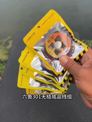 六鱼301线组进口鱼线尼龙线鲢鳙鲫鲤耐磨灵敏线组主线钓鱼钓具