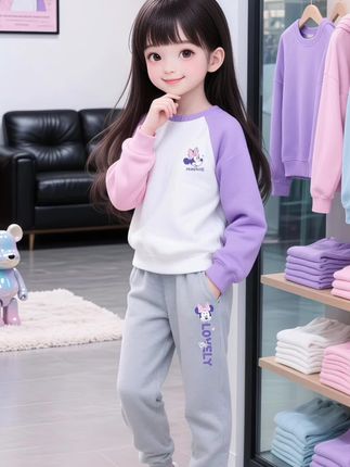 #儿童卫衣 #女童卫衣 #儿童卫衣套装 #高品质童装 #品牌童装