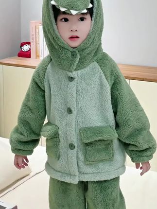 儿童恐龙睡衣,让孩子在家陪伴,让孩子爱上睡觉!