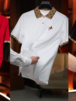 【香港正品保罗,防伪验证查询】男人过了30岁,不要穿得像大叔!这款男士短袖,成熟又有型!