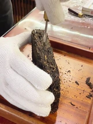 后辰金花黑茶通过600余项SGS检测#后辰珀金黑茶