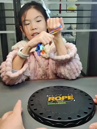 解绳大挑战#超级解压超级舒适 #这玩具好炸裂 #视频同款在橱窗