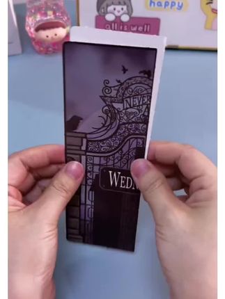 星期三安静书免裁剪#安静书 #安静书教程 #自制安静书