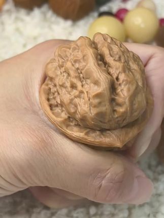 正宗精品老树延庆蛤蟆头文玩核桃金蟾狮子头闷尖有腿有眼开背呱呱