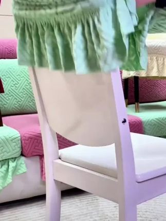 弹力椅 #海绵坐垫 #四季通用 #餐桌椅套 #简约风格 #家用椅罩