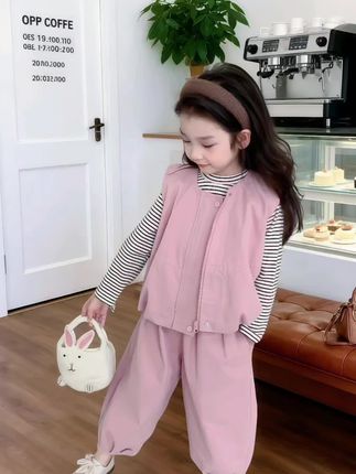 #女童穿搭 #女童套装 #初秋一周不重样穿搭 #国庆穿搭这就开始预备了 #早秋穿搭公式来了