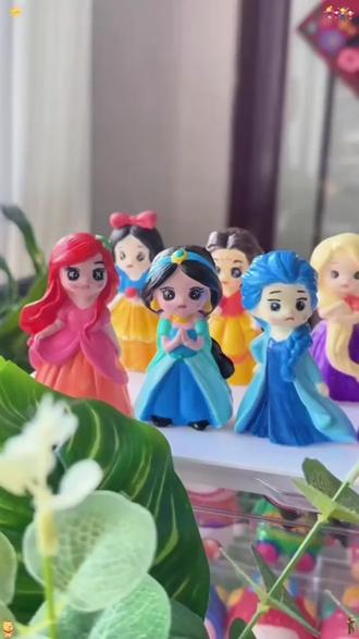 石膏娃娃涂色儿童手工DIY制作玩具