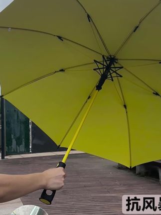 【超大彩纤骨雨伞】可拆卸防水套雨伞加厚黑胶防紫外线长柄伞防暴雨