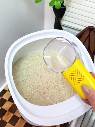 舀米勺多功能厨房家用食品奶粉刻度勺子创意舀面勺子五谷杂粮量勺#舀米舀面勺 #防虫舀米勺#刻度量勺