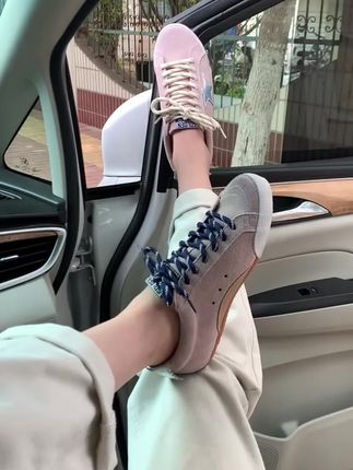 被路人问爆的夏日度假ootd,鸳鸯鞋带的这款星星脏脏鞋