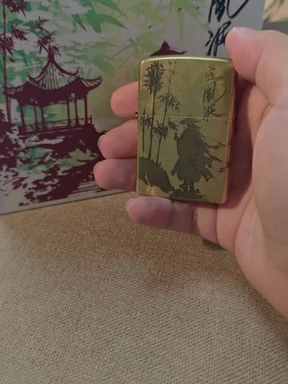 zippo打火机定风波,愿你坚持自己的想法,莫听穿林打叶声~