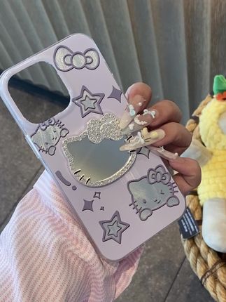 可爱暴击!凯蒂 带镜手机壳绝绝子