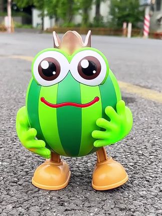 自从买了这个跳舞西瓜玩具,孩子再也不沉迷手机了
