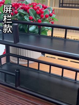 【整装发货】茶桌置物架茶杯置物架