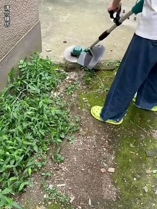 五羊本田王小型多功能充电大功率电动割草机家用农用园林除草神器