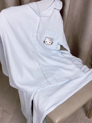 洗完澡就想彻底放松?告别闷热舒服,试试这款云朵棉宽松睡衣吧,轻松享受居家时光,你觉得怎么样?#家居服女款#睡衣