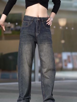不挑身材的牛仔裤,高品质宽松牛仔裤,舒适百搭!#男装 #男士牛仔裤 #裤子推荐 #牛仔裤 #男款