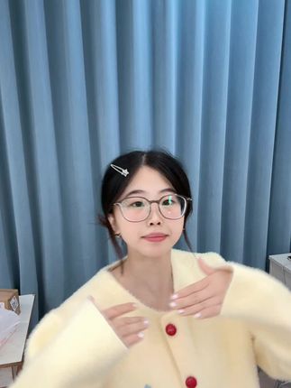 防貂腊肠狗印花排扣圆领厚款纯色女短外套