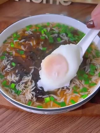 裙带菜虾皮汤低脂干货速食汤冲泡即食汤鲜味美