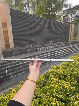 长亭外,古道边,芳草碧连天#不锈钢笛子