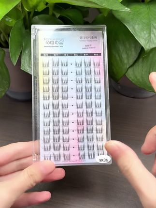超好看的猫系假睫毛出大容量睫毛书啦!两种混合款,姐妹们冲! #假睫毛 #睫毛书