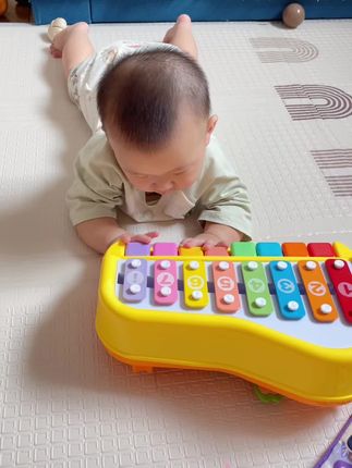 八音手敲琴宝宝二合一婴幼儿儿童音乐启蒙钢琴礼物儿童节礼物六一