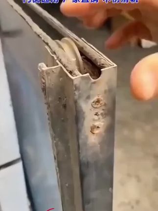 老式塑钢窗户门通用双槽门窗卡顿专用滚轮多层电镀滑轮#门窗滑轮#塑钢窗滑轮