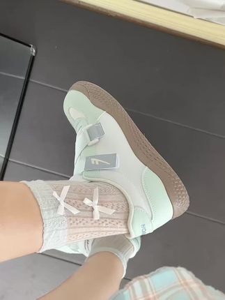 一眼心动!回力蓝色帆布女鞋,厚底增高,轻松打造百搭 look